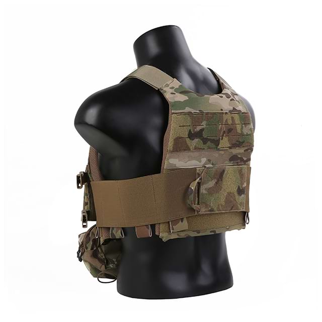 Conjunto de chaleco estilo Emersongear FCS con plataforma de pecho MK 