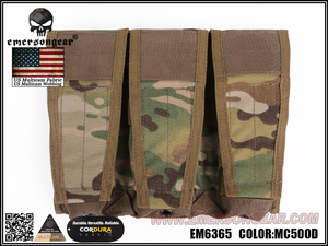 Bolsa para cargador triple con solapa estilo CP EmersonGear