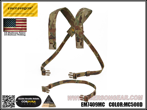 Kit de arnés X para plataforma de pecho Emersongear D3CRM