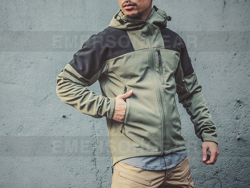 Emersgoar al aire libre Triple Tech Functional Soft Shell Shell 'Fierce Capture '