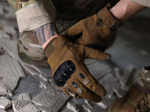 Emersongear caza tiro táctico guantes de combate de dedo completo