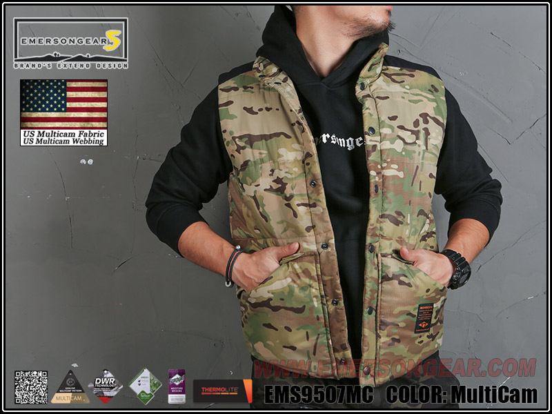 EmersonGearS PATRIOT LITE Chaleco térmico ligero con bloqueo