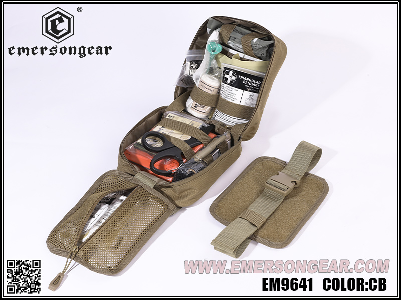 Paquete/juego de rescate de estilo militar Emersongear (27 en 1)