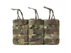  Emersongear 7.62 Bolsa táctica militar triple abierta para revistas