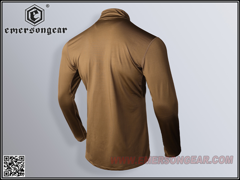 EmersonGear versión con cremallera ropa interior cálida y transpirable