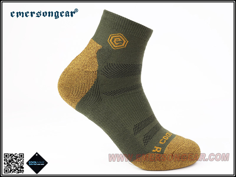 Calcetines bajos funcionales Emersongear Blue Label 'Iguana'