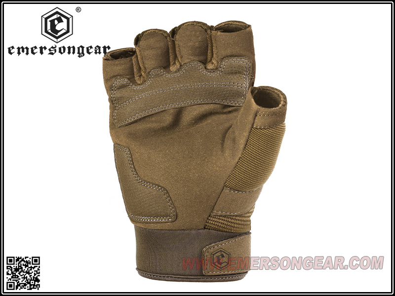 Guantes tácticos de medio dedo Emersongear