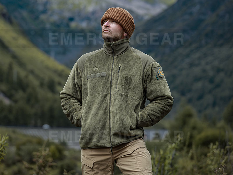 Emersongear otoño senderismo y caza táctica L3 chaqueta térmica 'YAK'
