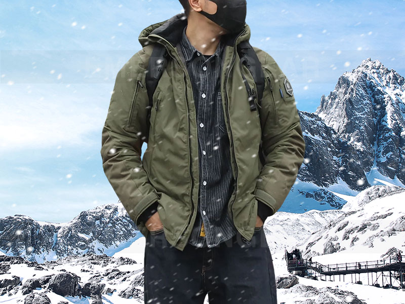 Emersongear invierno -20℃ ropa de algodón abrigada chaqueta táctica al aire libre 'Zorro Polar'