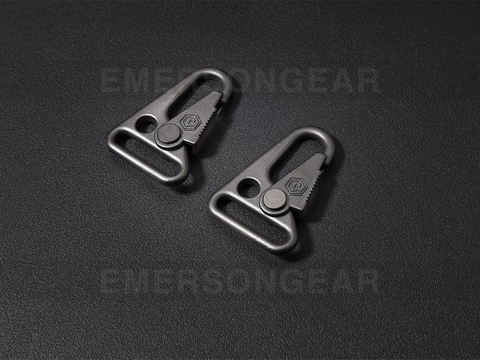 Emersognar FRO estilo 1 pulgada acero Eagle Locks hebilla de eslinga para pistola táctica