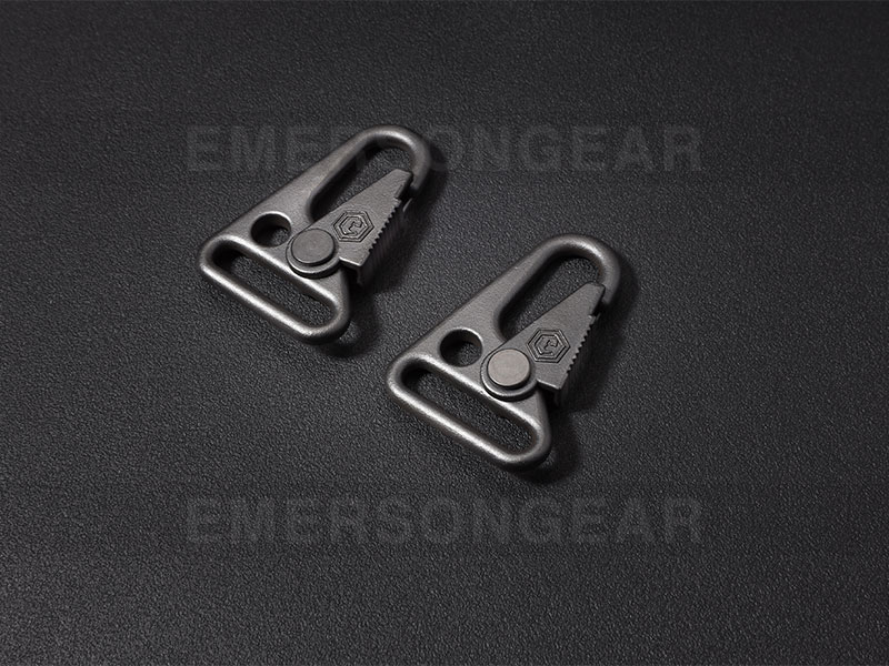 Emersognar FRO estilo 1 pulgada acero Eagle Locks hebilla de eslinga para pistola táctica