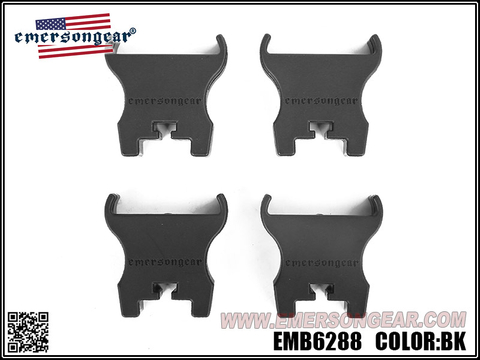 Emersongear TypeX Shortgun soporte para proyectiles Juego de actualización de doble ranura / 4 piezas