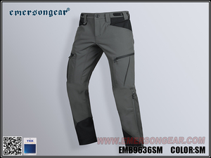 EmersonGear pantalones softshell con etiqueta azul 'Pelican'