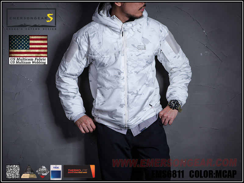 Sudadera con capucha EmersonGearS QUANTUM 40D LT Cold WX