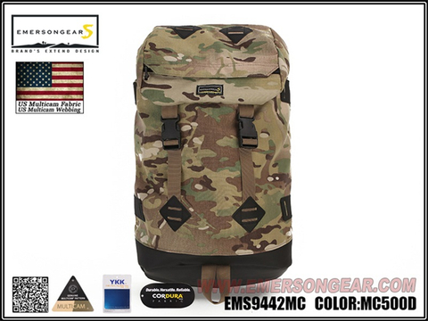 EmersongearS Ridge Mochila De Viaje Redonda 30L