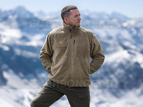 Emersongear otoño senderismo y caza táctica L3 chaqueta térmica 'YAK'