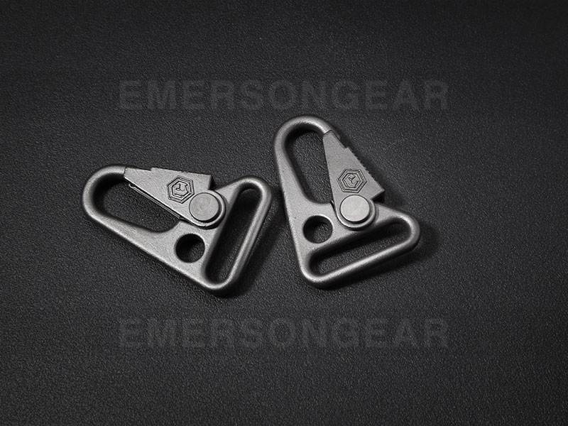 Emersognar FRO estilo 1 pulgada acero Eagle Locks hebilla de eslinga para pistola táctica