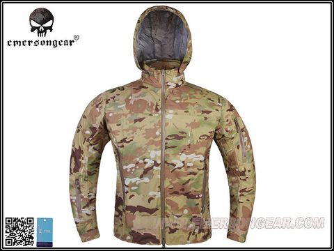 Chaqueta Soft Shell táctica ligera para exteriores EmersonGear