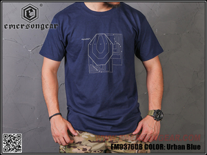 Camiseta de cultura militar Emersongear - TIPO D