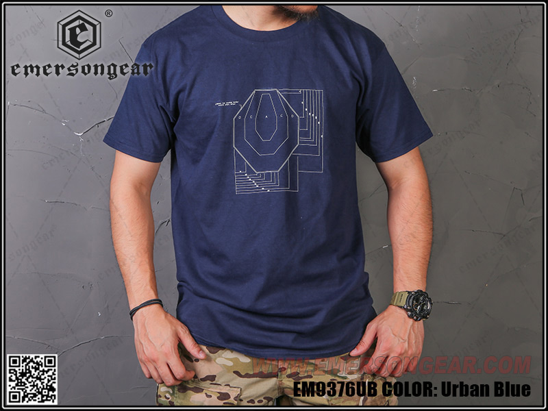 Camiseta de cultura militar Emersongear - TIPO D