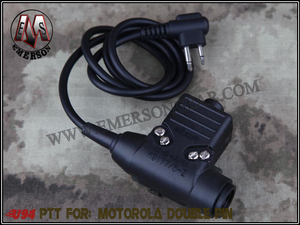 EmersonGear U94 PTT para Motorola doble inserción