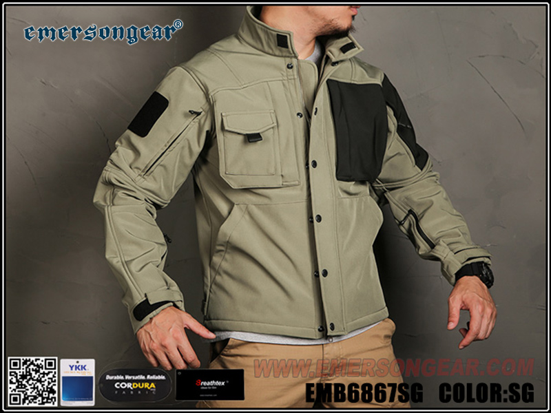 Chaqueta Emersongear Armored Rhino Triple Tech