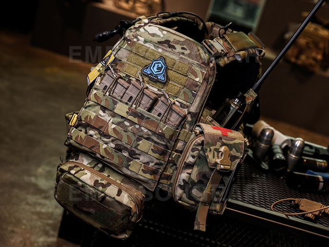 Emersgoar Militar Miltive Army Cage Plate Carrier Chaleco táctico con estilo CP NCPC