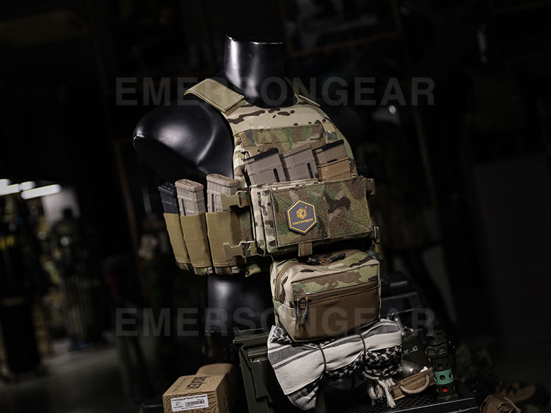 Emersongear chaleco táctico con equipo de pecho MK con estilo FCS