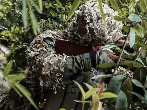 Emersongear Ghillie de asalto de camuflaje ligero