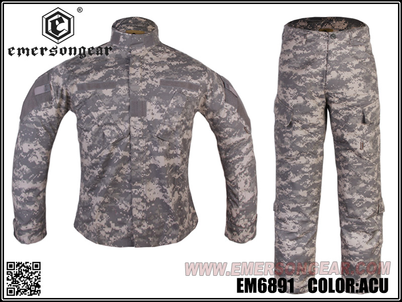 Uniforme táctico EmersonGear ACU BDU【ACU】