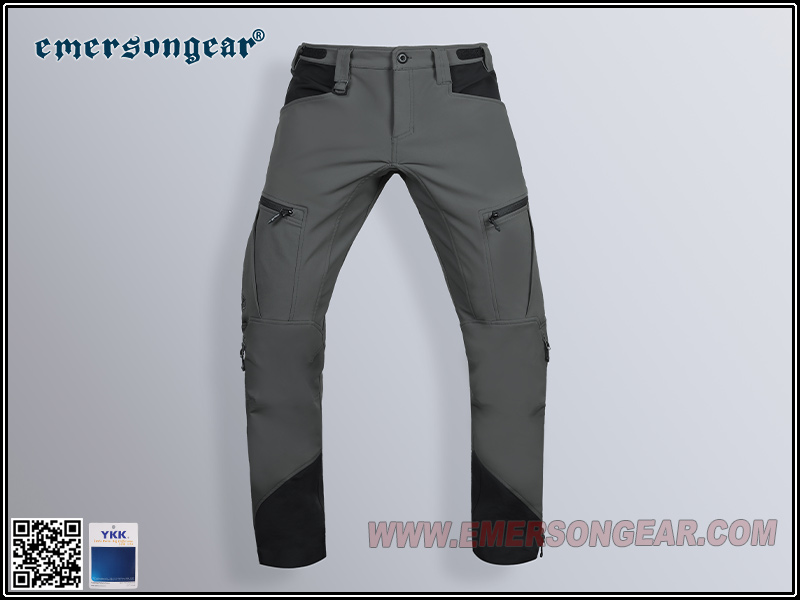 EmersonGear pantalones softshell con etiqueta azul 'Pelican'