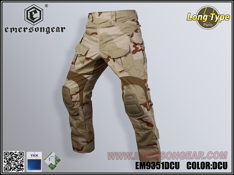 Pantalones de combate EmersonGear G3 (TC5050) TIPO LARGO