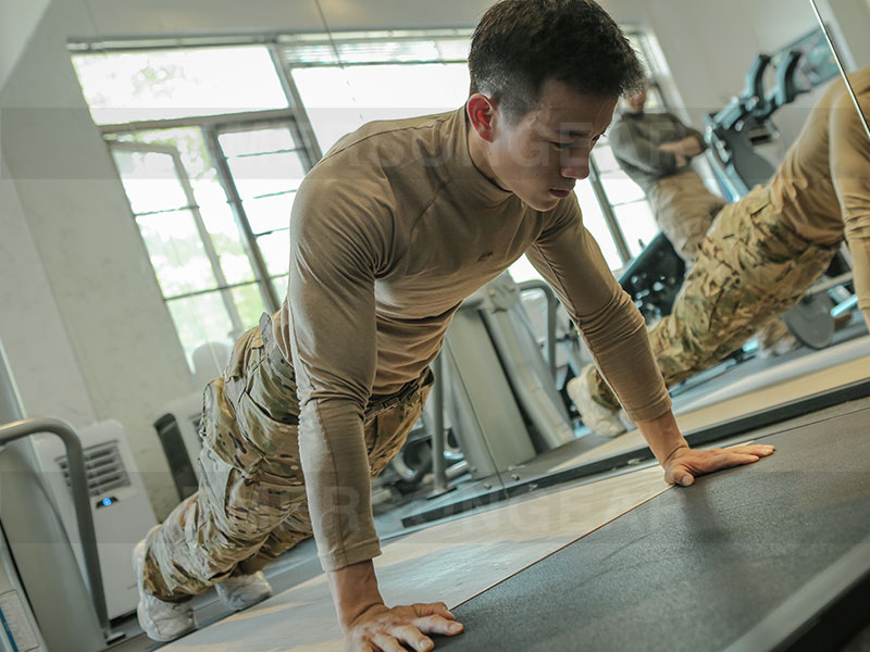 Emersongear Camiseta de manga larga de entrenamiento militar 'Marsh Frog'