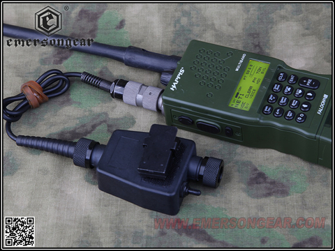 EmersonGear PRC-152 Radio ficticia + Juego PTT TEA U283