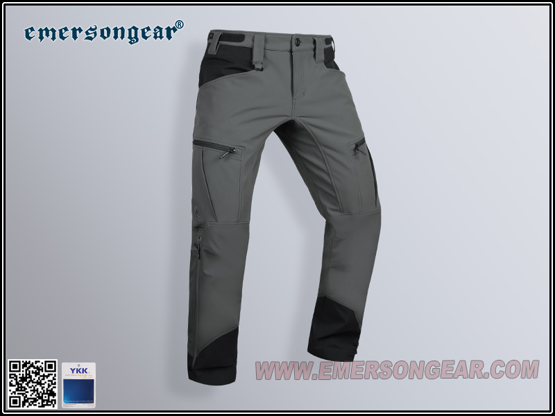 EmersonGear pantalones softshell con etiqueta azul 'Pelican'