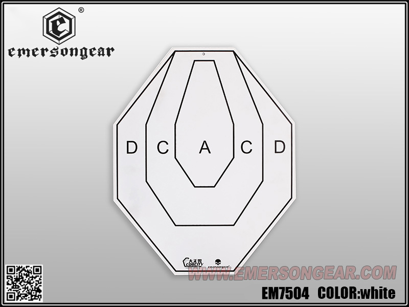 Objetivo de tiro de aluminio EmersonGear IPSC