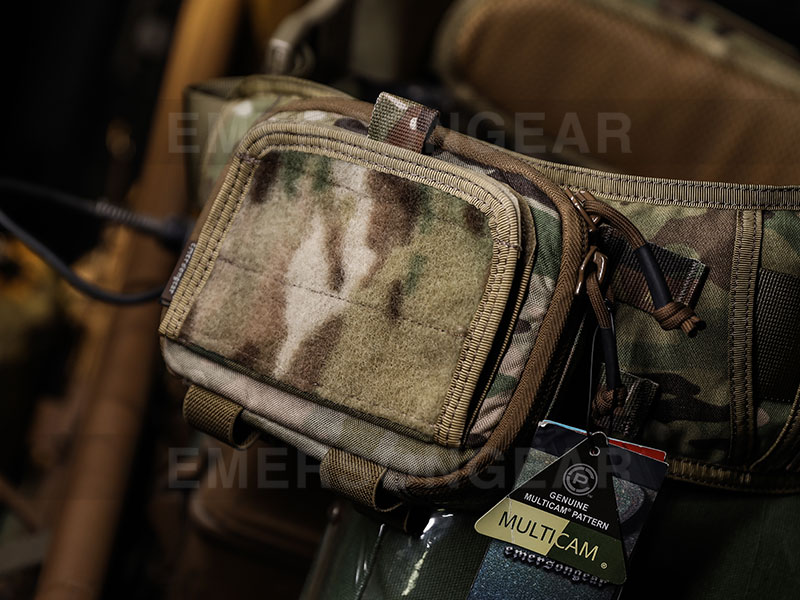 Bolsa de mapas multicámara táctica militar Emersongear