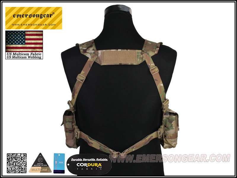 Equipo de pecho frontal dividido EmersonGear UW Gen V