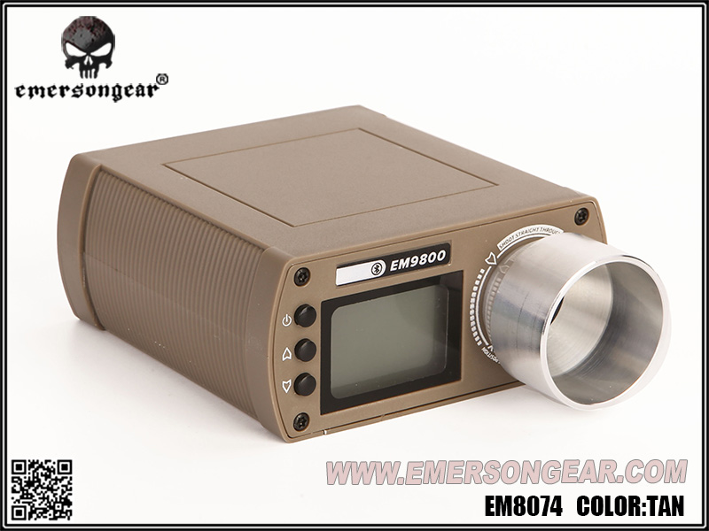 Emersongear EM9800 Cronógrafo Airsoft Bluetooth