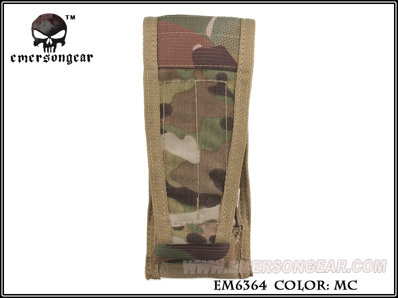 Bolsa para cargador individual con solapa estilo CP de EmersonGear