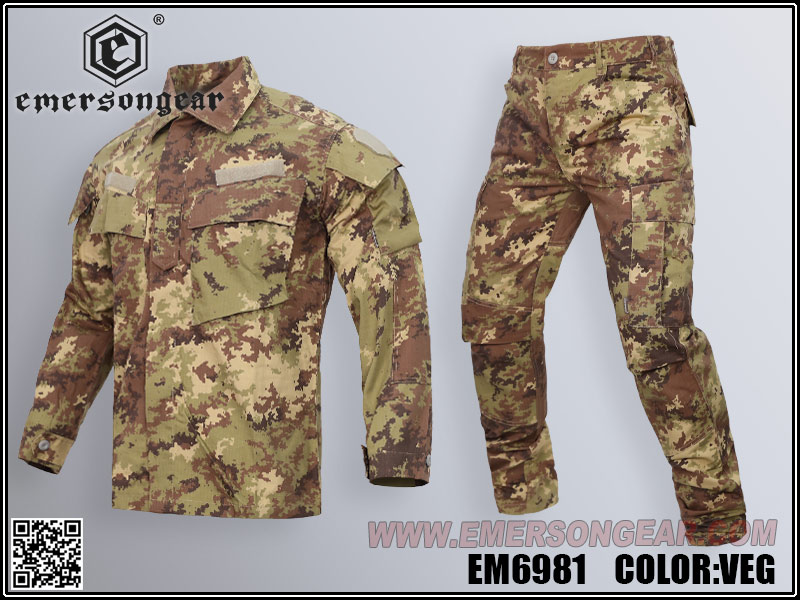 Conjunto de uniforme Vegatata de EmersonGear Italia