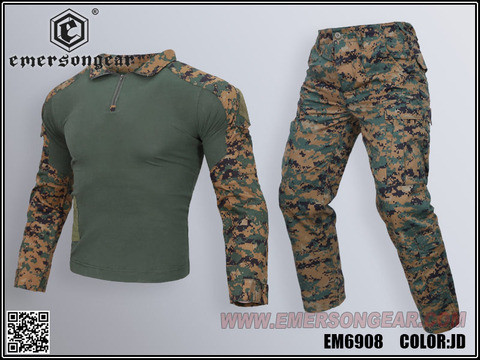 Equipo operativo USMC TRAJE Y PANTALONES DE RANA