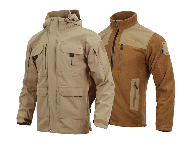 Emersongear chaqueta táctica para todo clima 3 en 1 para exteriores 'Windtalker'