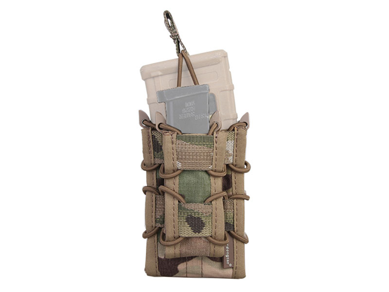 Emersongear - Bolsa para revistas de doble capa para pistola y rifle táctico militar