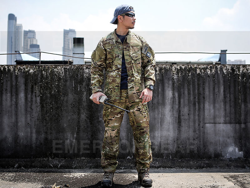 Emersongear Army Military R6 Set Traje táctico multicámara Ripstop