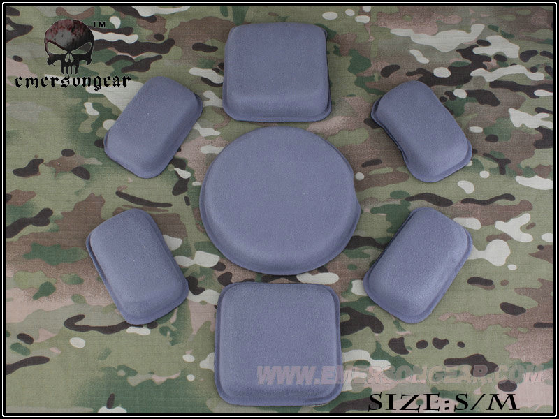 Juego de almohadillas Hemet EmersonGear ACH/MICH-S/M