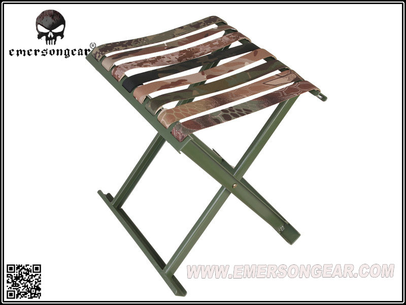 Taburete de campamento plegable estilo camuflaje EmersonGear