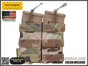 EmersonGear Modular Open Top Double MAG Bolsa para: 5,56