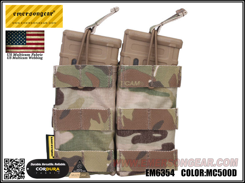 EmersonGear Modular Open Top Double MAG Bolsa para: 5,56