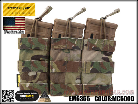 Bolsa para cargador modular triple abierta EmersonGear